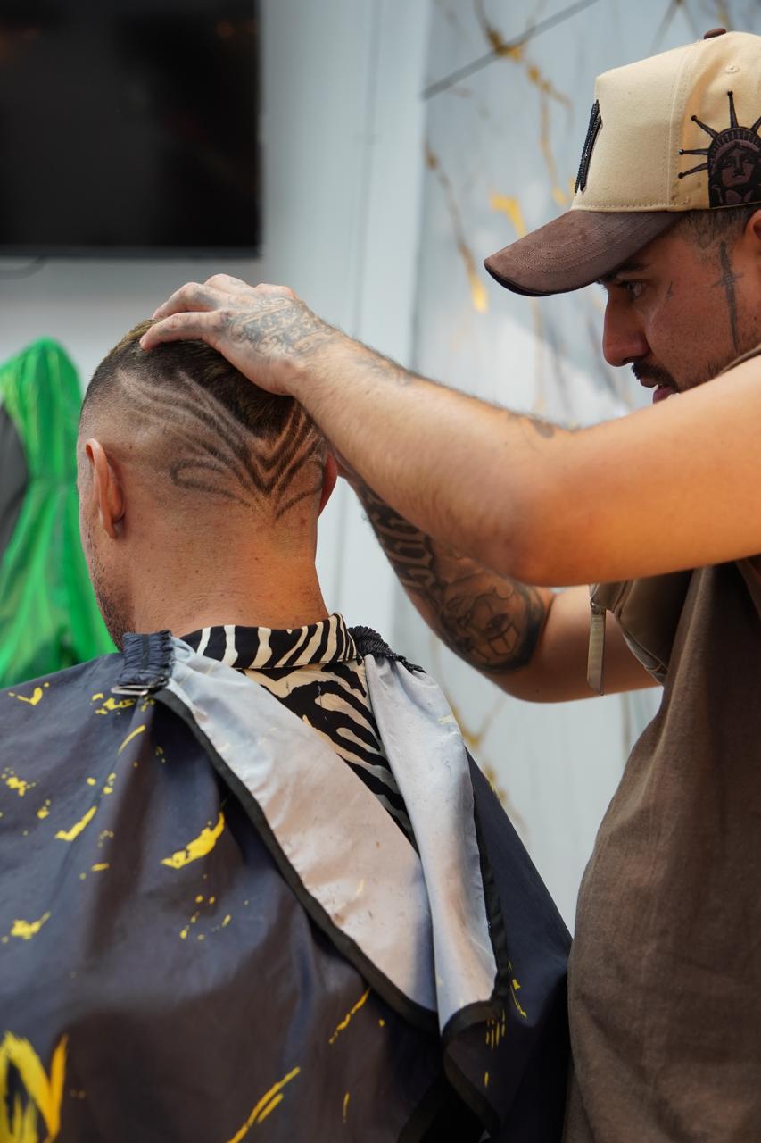 Trabajo de barbería